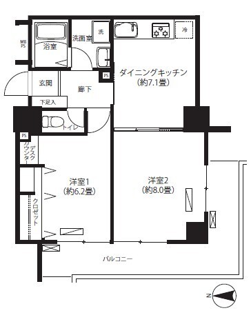 (間取)
