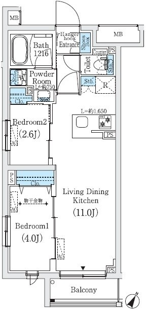 (間取)