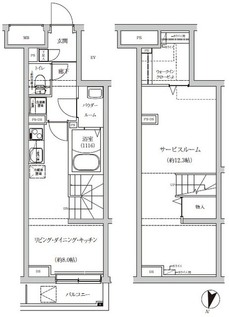 (間取)