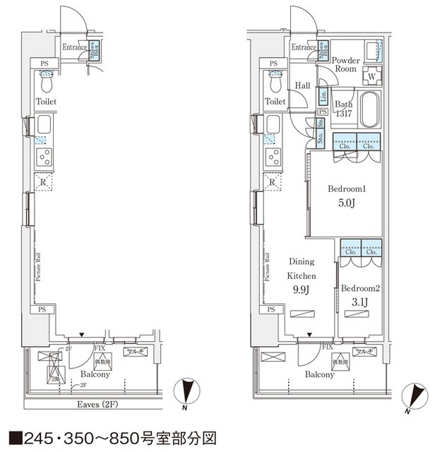 (間取)