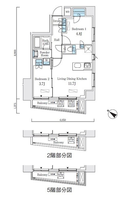 (間取)