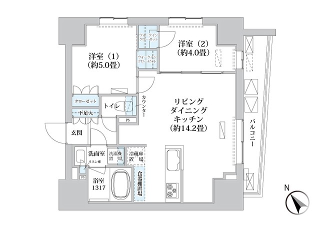 (間取)