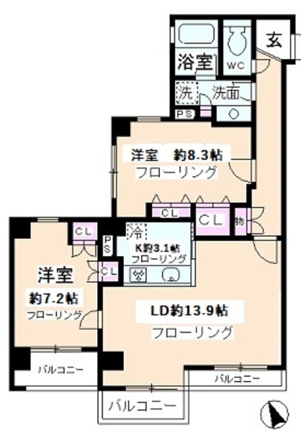 (間取)