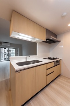 ※写真は同タイプ住戸です。(キッチン)