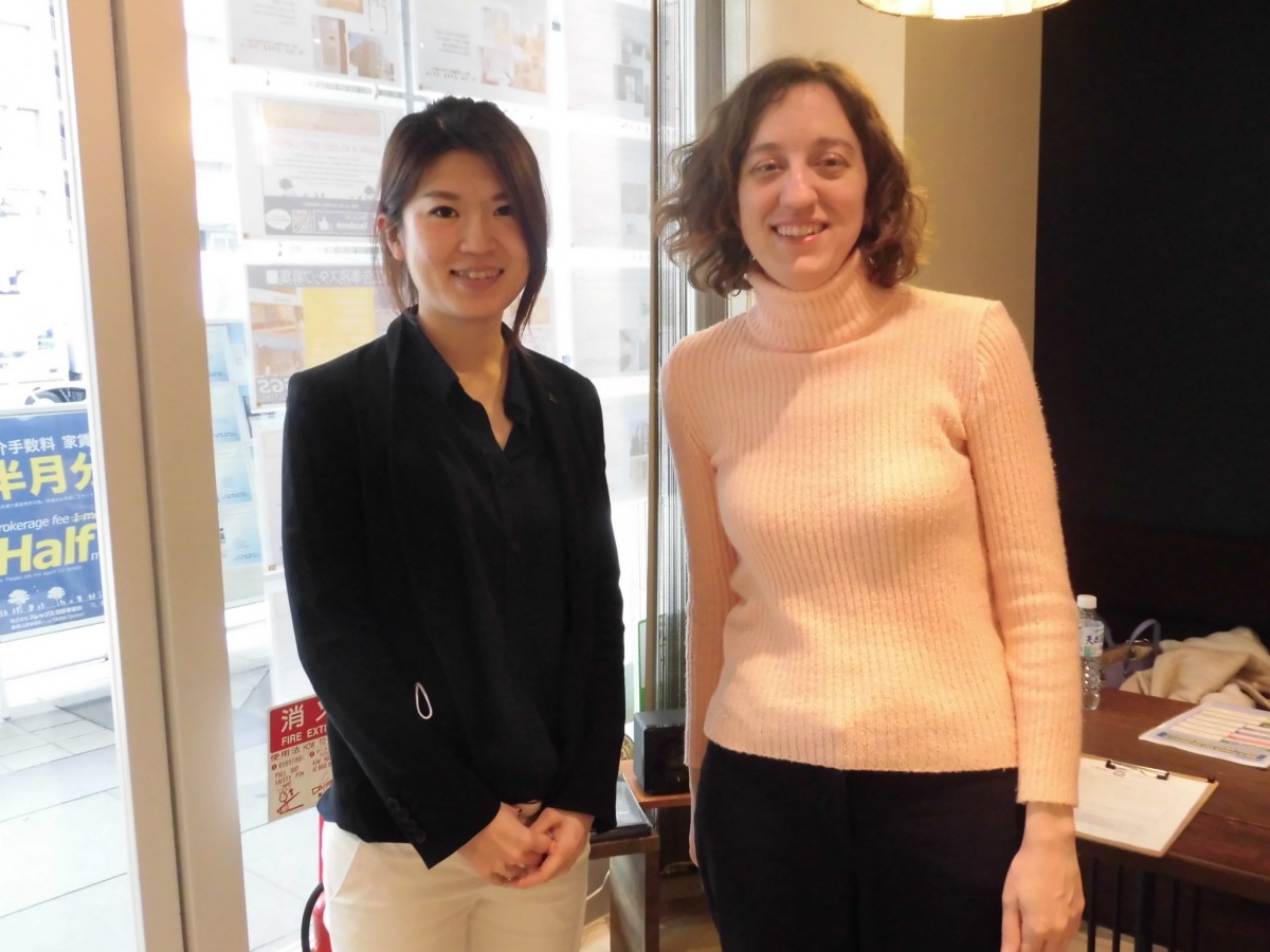 Haruka-san worked hard for our situation.